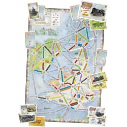 Ticket To Ride Map...