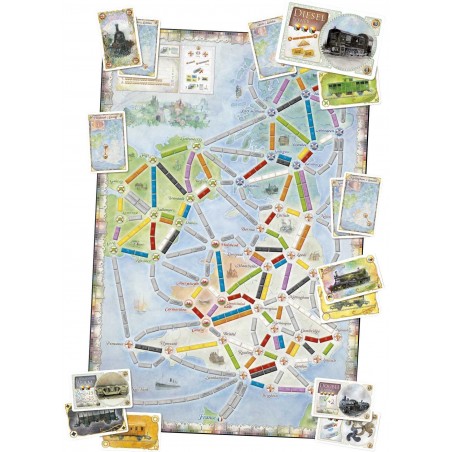 Ticket To Ride Map...