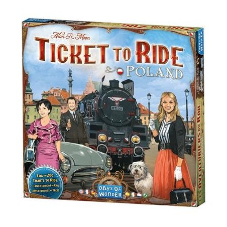 Ticket To Ride Poland: Map...