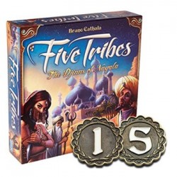 Five Tribes Metal Coin Set
