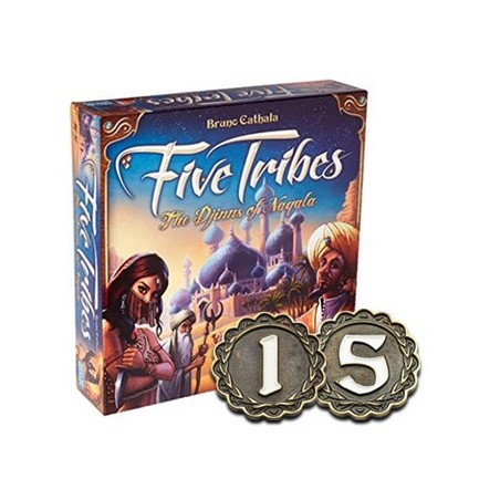 Five Tribes Metal Coin Set