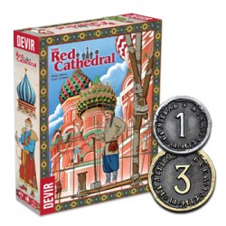 Red Cathedral Metal Coin Set