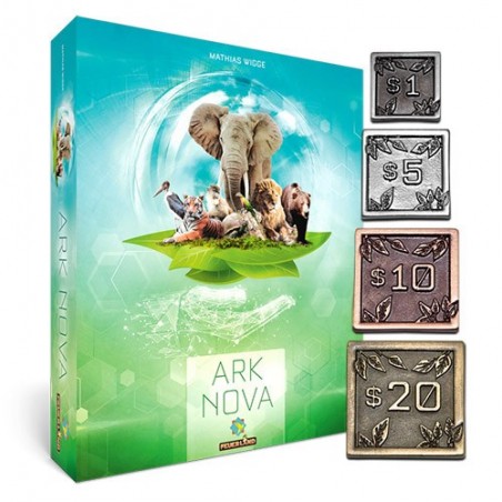 Ark Nova Metal Coin Set