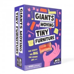 Giants Moving Tiny Furniture